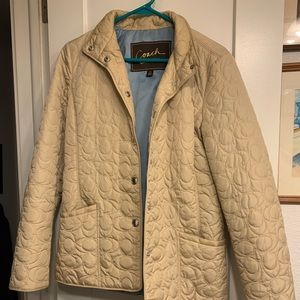 Coach light lined jacket